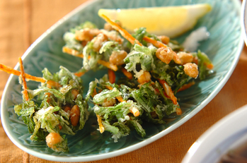 水煮大豆の落とし揚げ