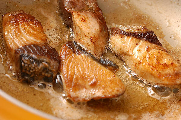 ブリの混ぜご飯手巻きの作り方の手順1