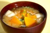 カボチャのみそ汁