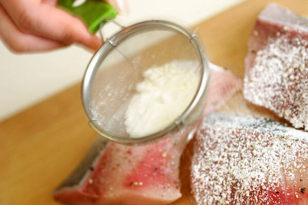 ブリの風味照焼きの作り方の手順2