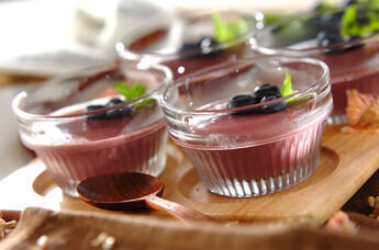 アサイーヨーグルトゼリー