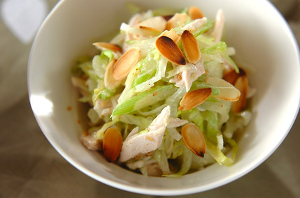 セロリのゴマ和え