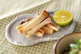 エリンギの炒め物