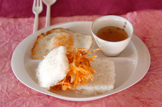 エビのかき揚げライスバーガー