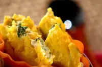 大葉としらすの卵焼き