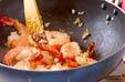 豆腐とエビの塩炒めの作り方7