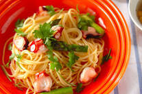 タコのスパゲティー