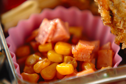 ハムバターコーン