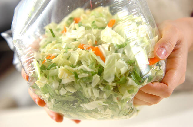 キャベツのゴマ和えの作り方の手順4