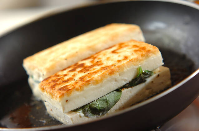 洋風チーズサンド豆腐ステーキの作り方の手順6