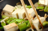 豆腐と豚肉の炒め物の作り方3