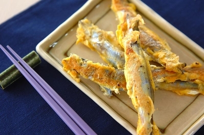 シシャモのピカタ 副菜 のレシピ 作り方 E レシピ 料理のプロが作る簡単レシピ
