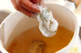 カキのお吸い物の作り方4