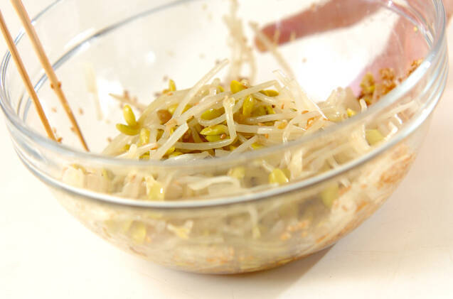 豆モヤシのエスニックナムルの作り方の手順5