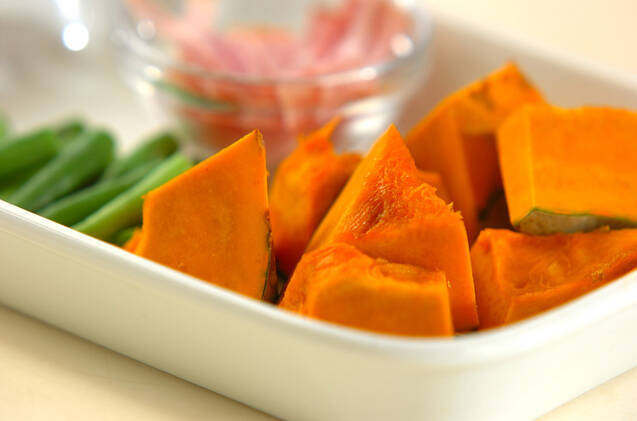 カボチャの煮物の作り方の手順1