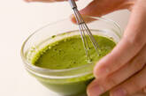 抹茶ミルク葛の作り方1