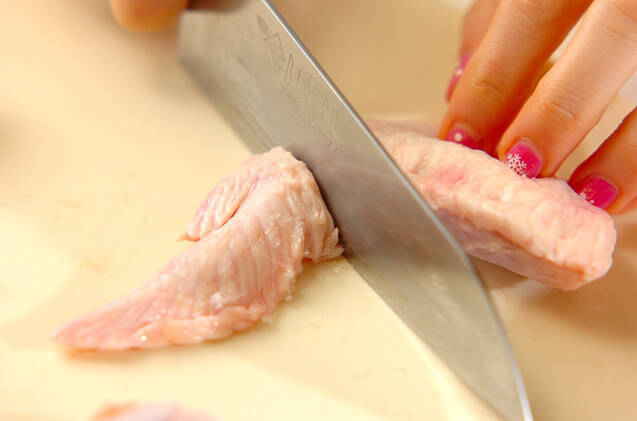 手羽先のコショウ焼きの作り方の手順1