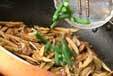 ゴボウの炒め物の作り方6