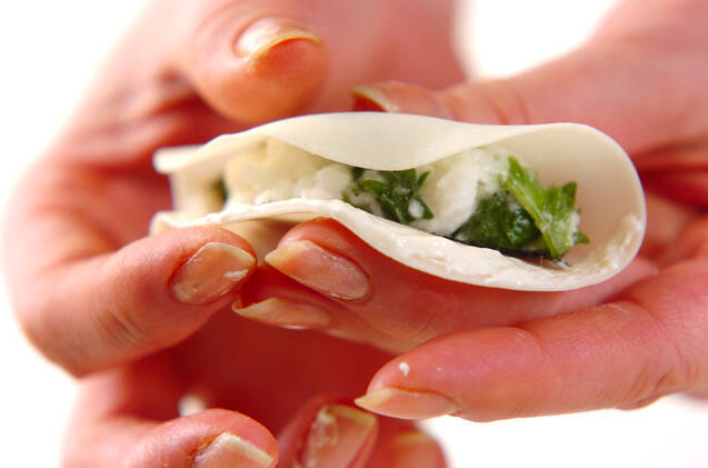 大和芋の包み揚げの作り方の手順5