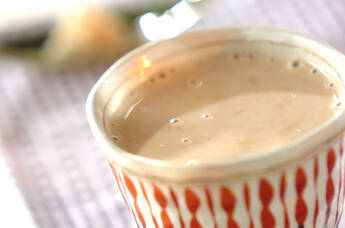 ショウガの豆乳甘酒