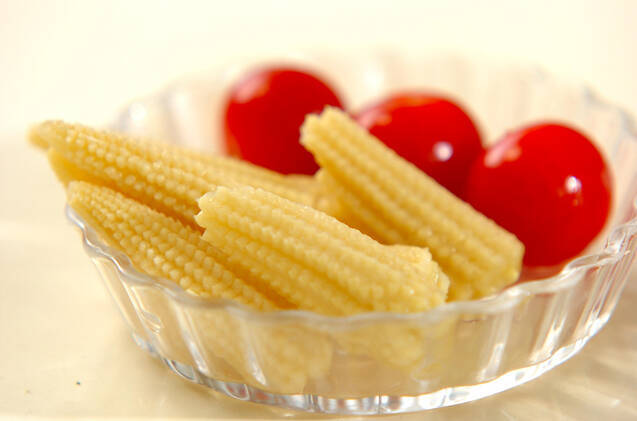 ベビーコーンのハーブ焼きの作り方の手順1