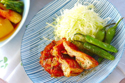 鶏肉のケチャップ焼