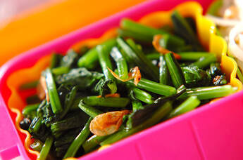 ホウレン草のだし浸し