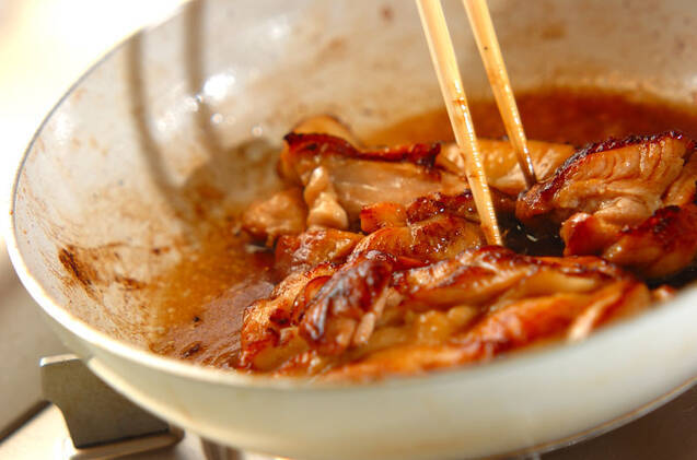 照り焼きチキン丼の作り方の手順8