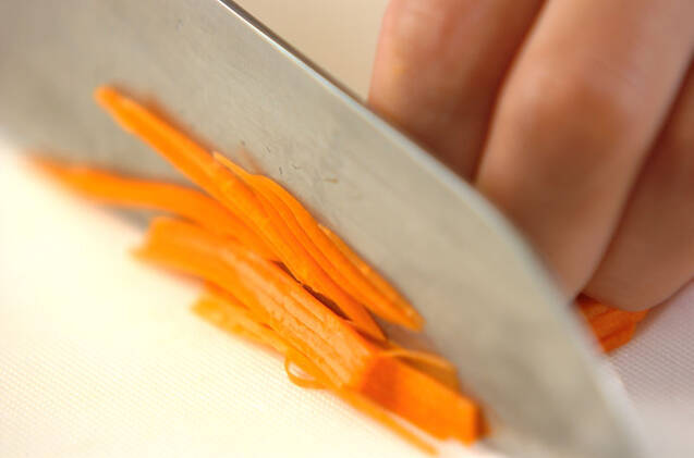 本格キャロットラペ 野菜ひとつで簡単の作り方の手順1