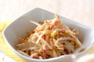 超簡単！もやしのナムル 電子レンジでアッと間 味付け黄金比を伝授