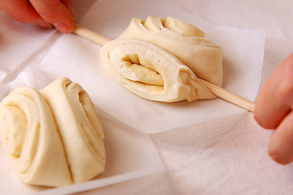 中華風蒸しパン 花巻の作り方の手順8