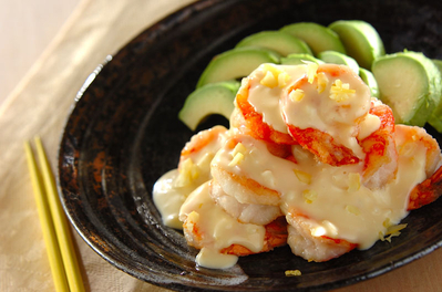 塩レモンのエビマヨ レシピ 作り方 E レシピ 料理のプロが作る簡単レシピ