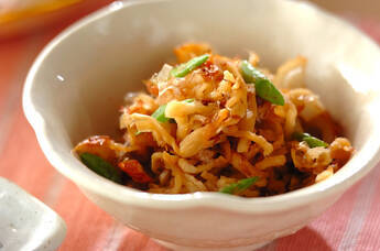 切干し大根のおかか炒め