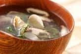 アサリのスープ