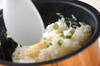ホタテ入り豆ご飯の作り方の手順6