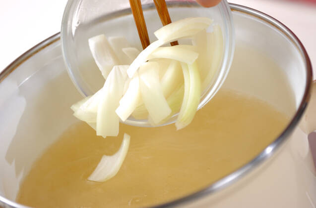 ヤマブシタケのみそ汁の作り方の手順4