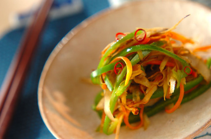 ゴボウのみそ炒め