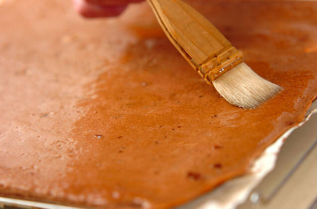 オニ模様の節分デコロールの作り方の手順12