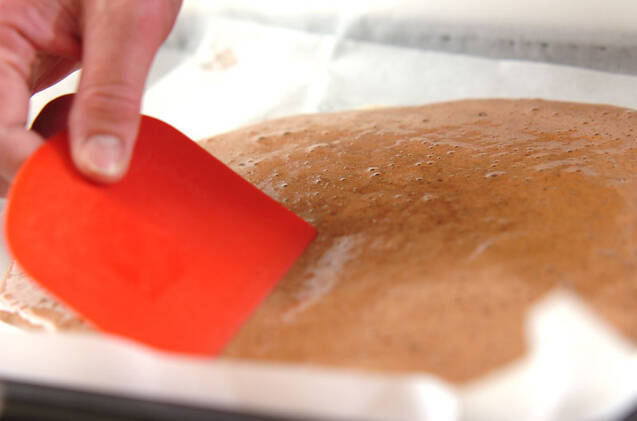 オニ模様の節分デコロールの作り方の手順10