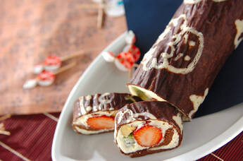 オニ模様の節分デコロール