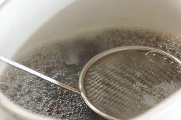 シジミのみそ汁の作り方の手順2