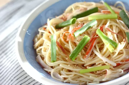 ミョウガのサッパリパスタ レシピ 作り方 E レシピ 料理のプロが作る簡単レシピ