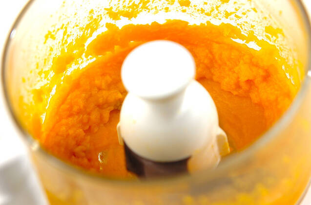 カボチャのパンケーキの作り方の手順1