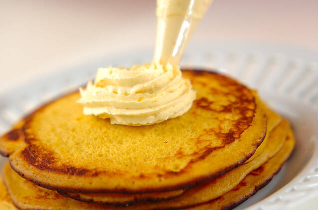 カボチャのパンケーキの作り方の手順8
