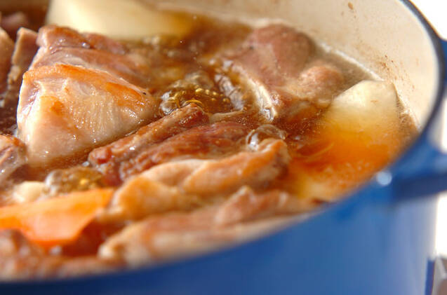 スペアリブの煮物の作り方の手順4