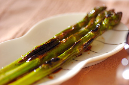 焼きアスパラのマリネ