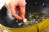 ブロッコリーのパン粉がけの作り方1