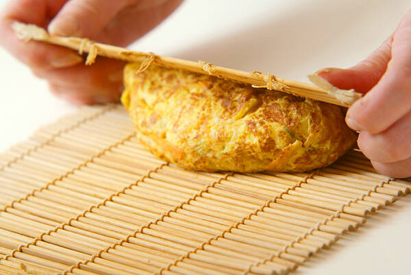 ニンジン入り卵焼きの作り方の手順4