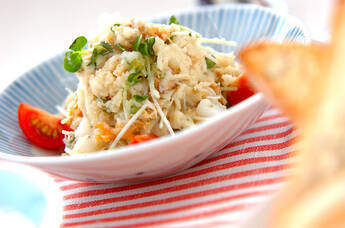 ホタテ缶のポテトサラダ