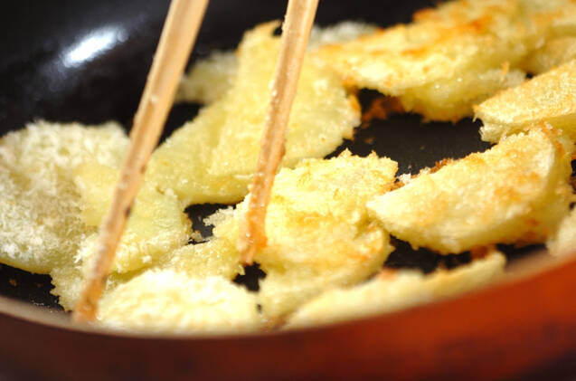 ジャガイモのパン粉焼きの作り方の手順3